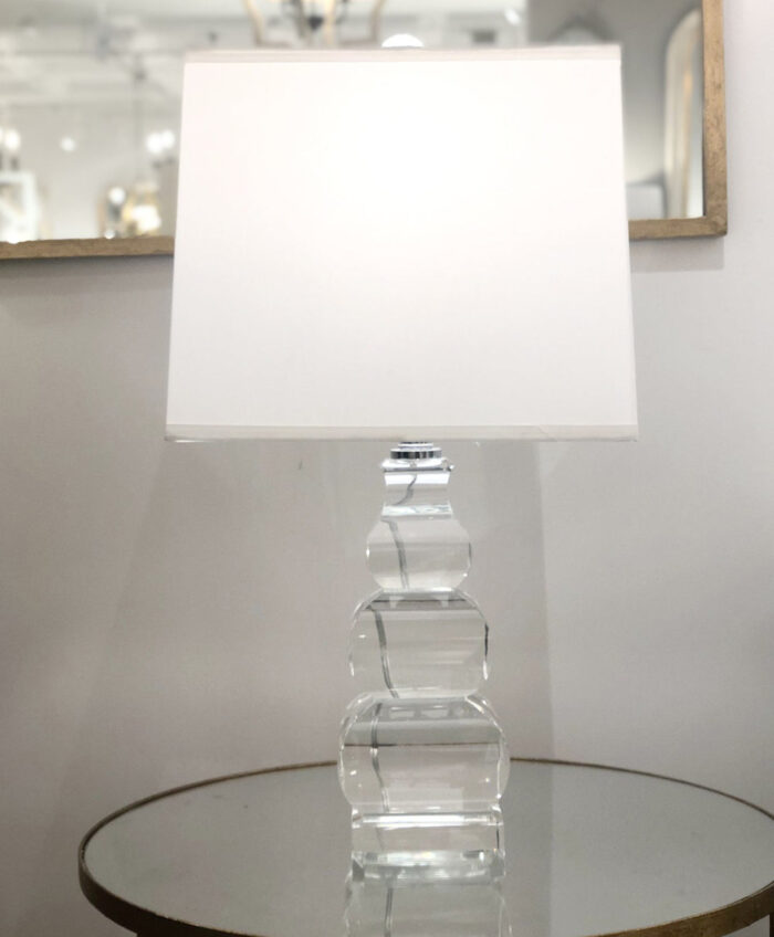 Caliypso Solid Crystal Table Lamp- Celline Home