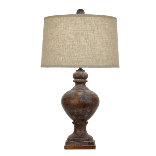 Franco Solid Wood Table Lamp - Celline Home