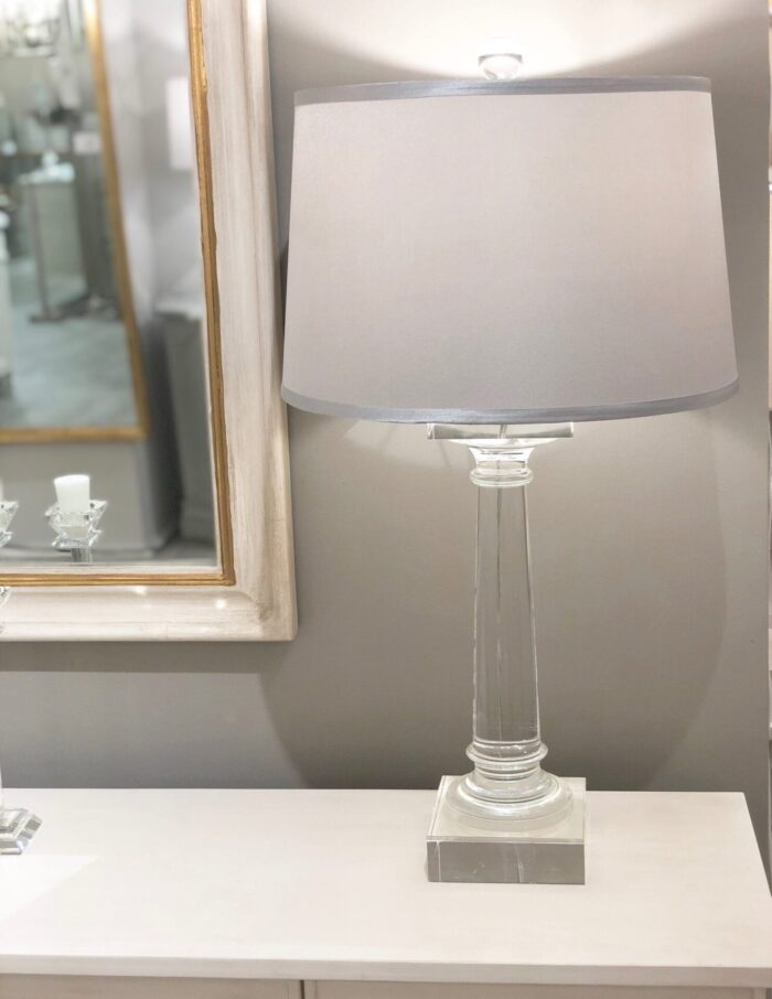 Mason Solid Crystal Table Lamp - Celline Home