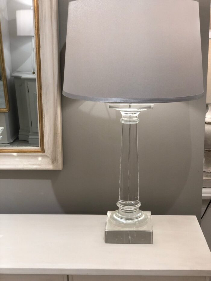 Mason Solid Crystal Table Lamp - Celline Home