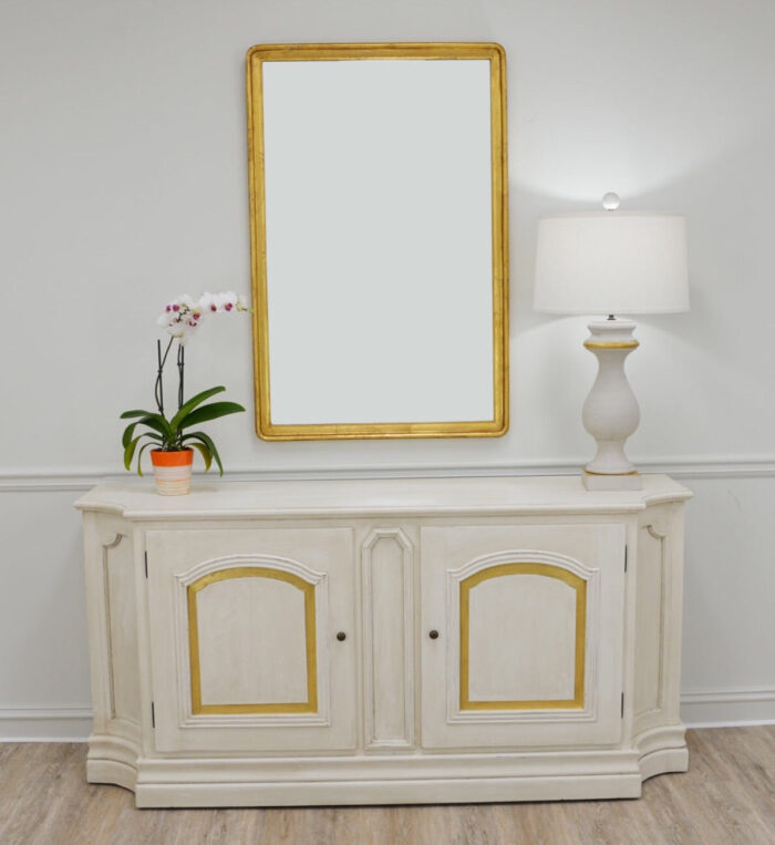 Celline Home Lana Gold Leaf Wall Mirror