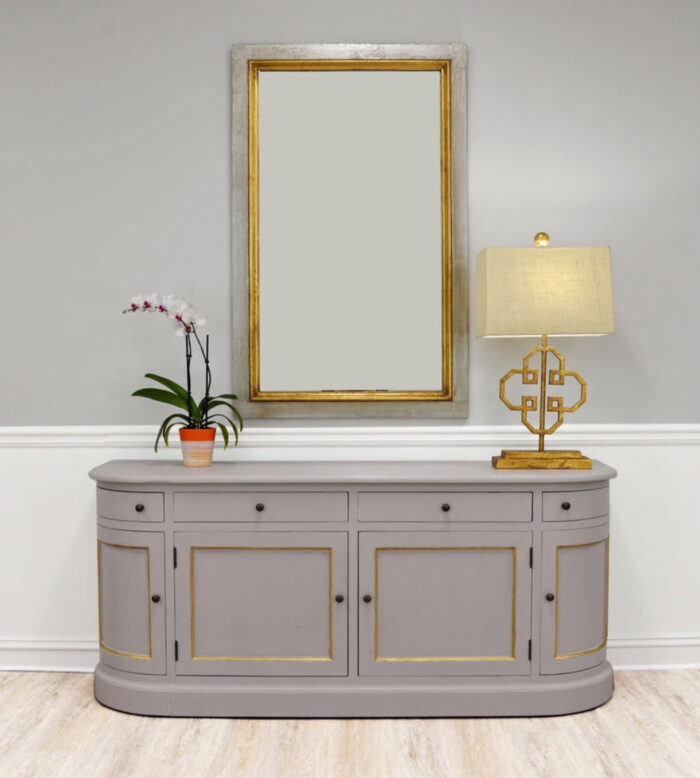 Niko Silver and Gold Mirror- Celline Home