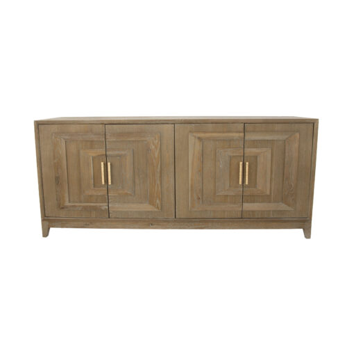 Avery Large Natural Oak Buffet- Celline Home